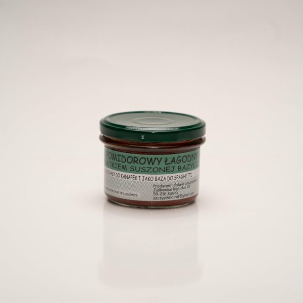 Sos pomidorowy łagodny z dodatkiem suszonej bazylii 200ml