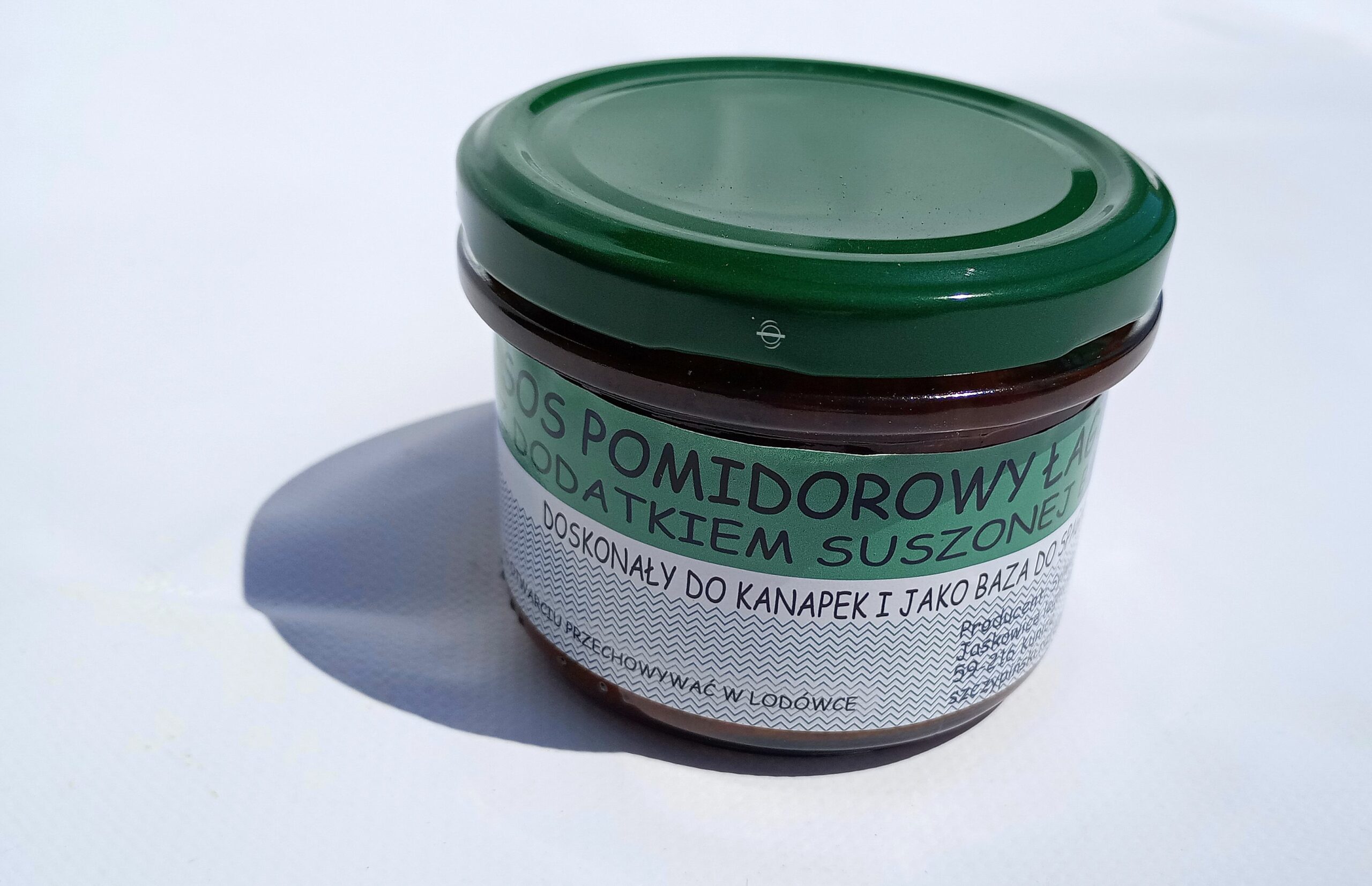 Sos pomidorowy łagodny z dodatkiem suszonej bazylii 200ml - obrazek 4