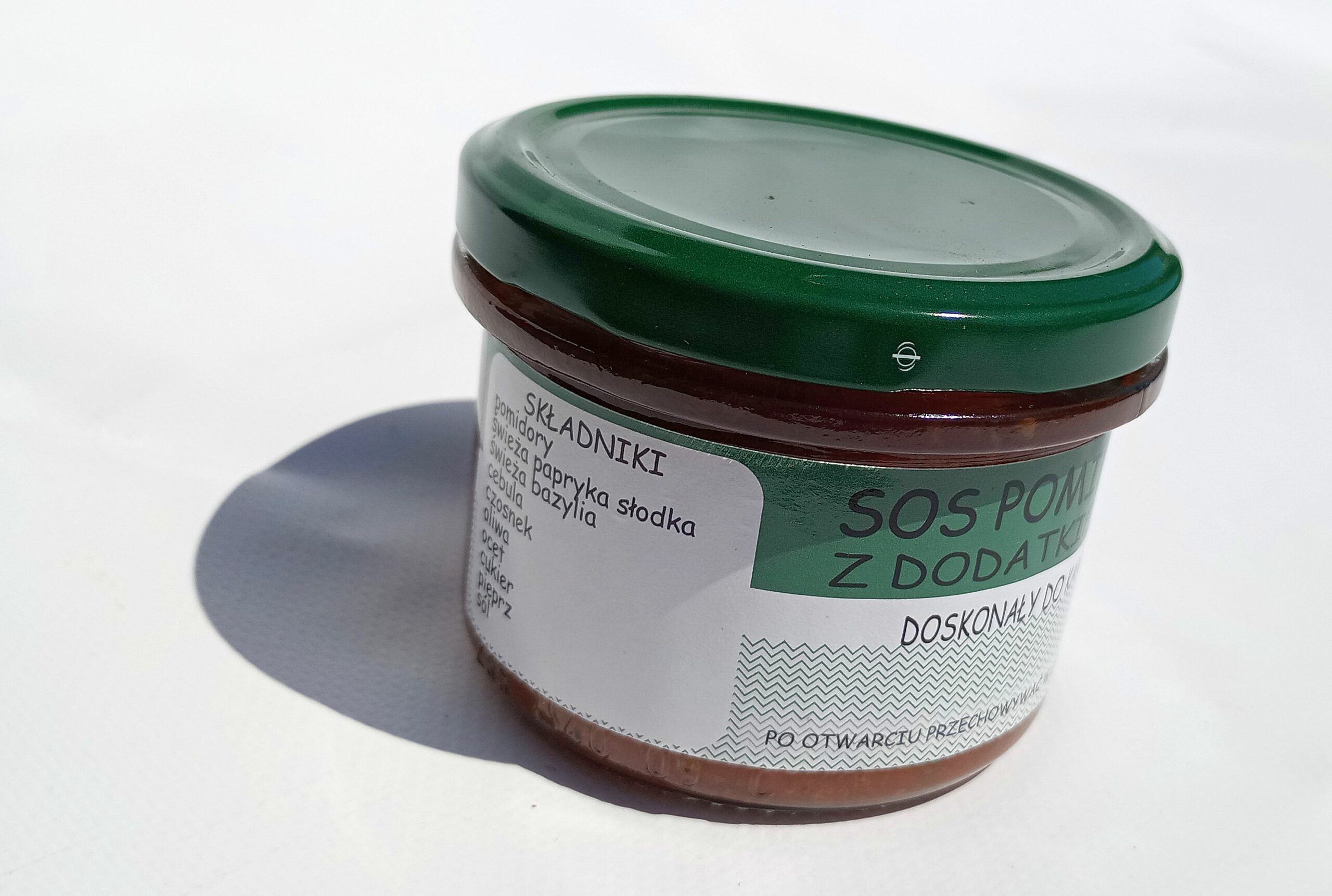 Sos pomidorowy łagodny z dodatkiem świeżej bazylii 200ml - obrazek 4